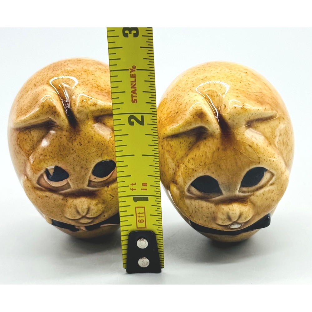 Vintage Ceramic Egg Shaped Easter Bunny 1970s Hand Made 2.75 inch Decor‎ - Picture 5 of 5